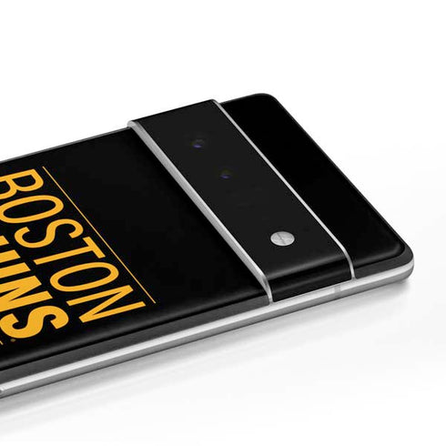 NHL Boston Bruins Lineup Google Pixel 6 Skin